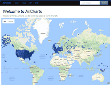 Tablet Screenshot of aircharts.org